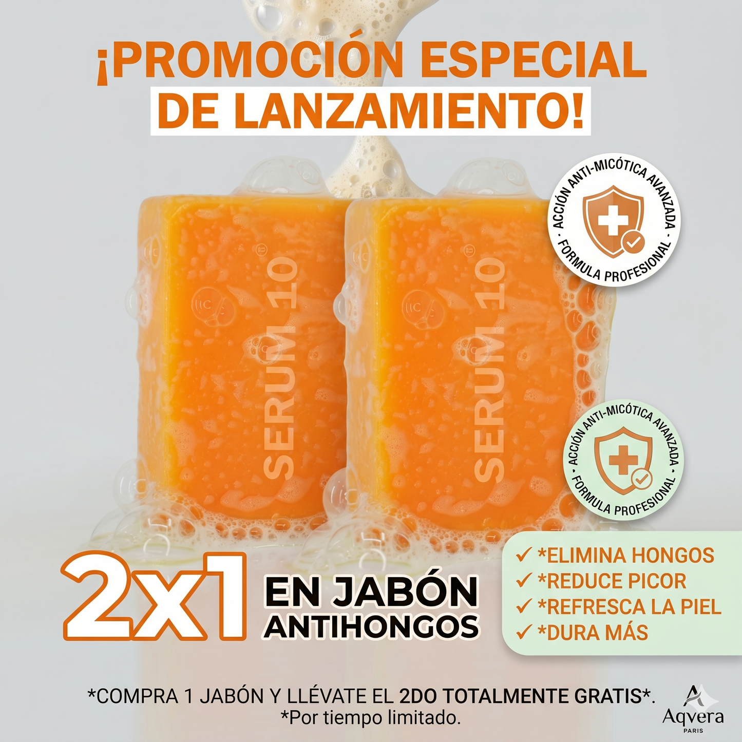 JABON ANTIHONGOS 2X1