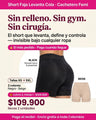 Short Faja Levanta Cola Cachetero Femi · Negro y Beige · Lleva 2 paga 1