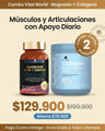 Combo Vital World · Magnesium 12-en-1 + Collagen Protein