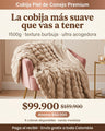 Cobija Piel de Conejo Premium 1500g