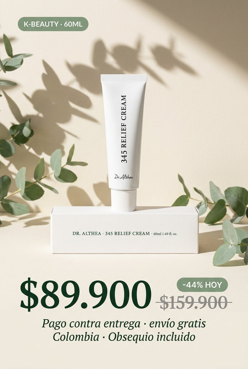 Crema 345 Dr Althea 60ml · hidratante coreana premium