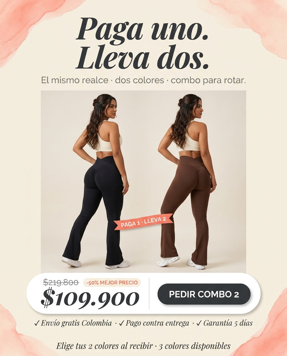 Paga 1 lleva 2 · combo $109.900 · elige tus 2 colores