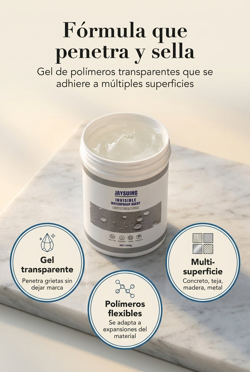 Fórmula que penetra y sella