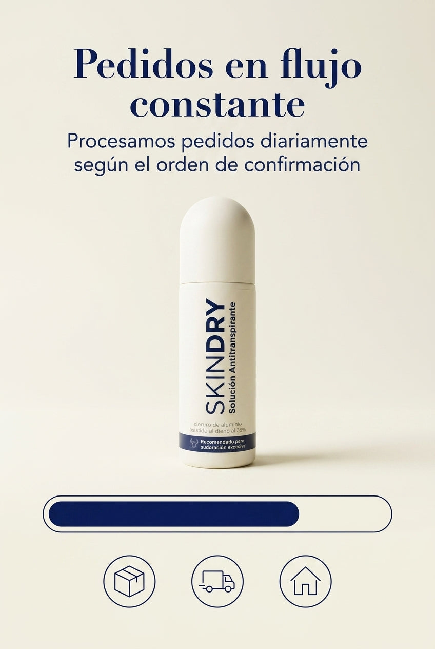 Pedidos en flujo constante