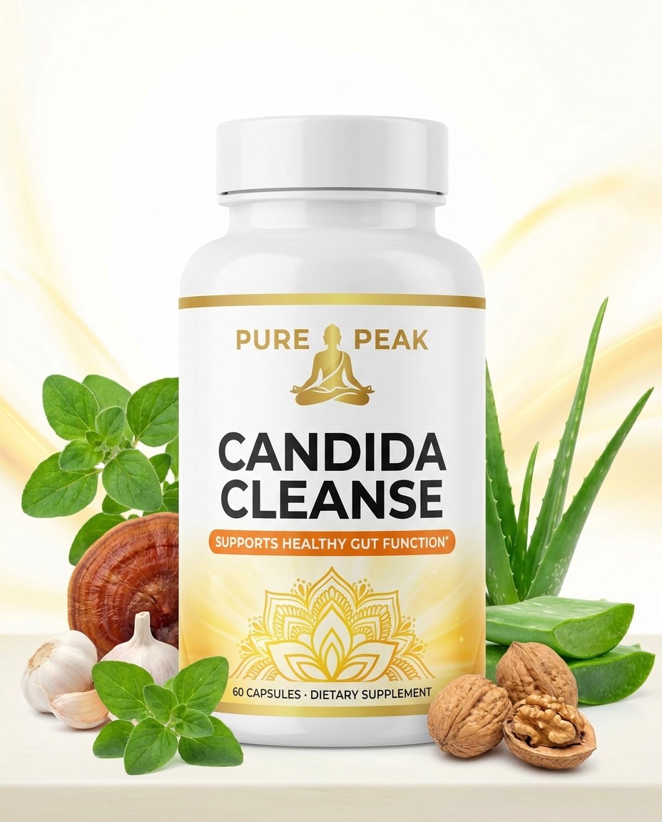 Candida Cleanse Pure Peak 60 cápsulas